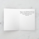 Carte de Noël Mastiff Napolitain (Intérieur)