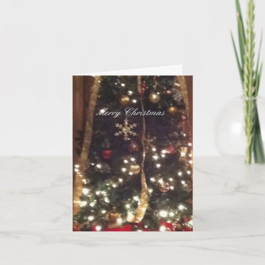 Carte de Noël mélangée de famille (Devant)