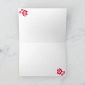 Carte de Noël Mele Kalikimaka (Intérieur)