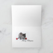 Carte de Noël Meowy (Intérieur)