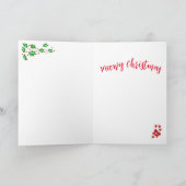 Carte de Noël Meowy (Intérieur)