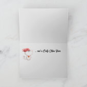 Carte de Noël Meowy (Intérieur)