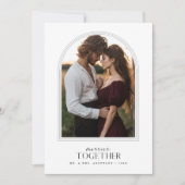 Carte de Noël Merrier Together Sunset Arch (Devant)