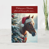 Carte de Noël Merry and Mane (Devant)
