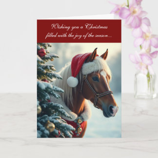 Carte de Noël Merry and Mane