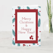 Carte de Noël Merry Berry (Devant)