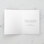 Carte de Noël Merry Cluck-Mas Chickens (Intérieur)