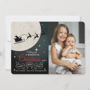 Carte de Noël merveilleuse