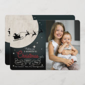 Carte de Noël merveilleuse (Devant / Derrière)