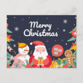 Carte de Noël mignonne (Devant)