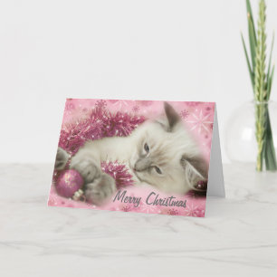 carte de Noël mignonne