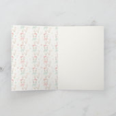 Carte de Noël mignonne avec lama (Intérieur)