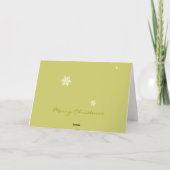 Carte de Noël mignonne (chien) - personnalisable (Dos)