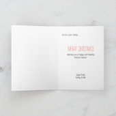 Carte de Noël mignonne d'Australie - Personnaliser (Intérieur)