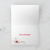 Carte de Noël mignonne (Goat Kid) - Personnalisabl (Intérieur)