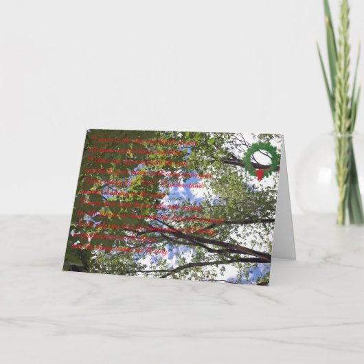 Carte de Noël militaire (Devant)