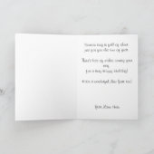 Carte de Noël militaire vintage (Intérieur)