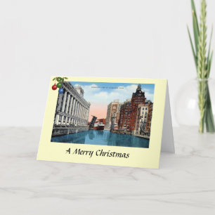 Carte de Noël - Milwaukee, Wisconsin, États-Unis