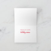 Carte de Noël minimaliste et moderne (Intérieur)