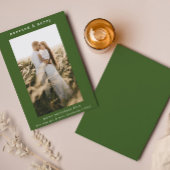 Carte de Noël minimaliste Marié & Joyeux