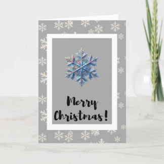 Carte de Noël minimaliste moderne
