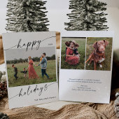 Carte de Noël minimaliste moderne photo