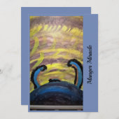 Carte de Noël Miracle Manger (Devant / Derrière)