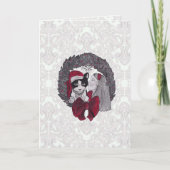 Carte de Noël Mistletoe (Devant)