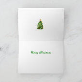 Carte de Noël Mitten Tree (Intérieur)