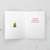 Carte de Noël Mitten Tree (Intérieur)