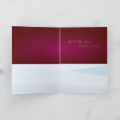 Carte de Noël moderne (Intérieur)