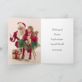 Carte de Noël moderne (Intérieur)