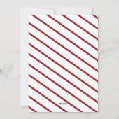 Carte de Noël Moderne avec Photo (Dos)