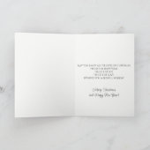 Carte de Noël moderne Tartan MacIntosh (Intérieur)