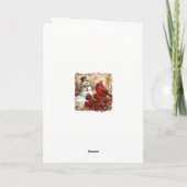 Carte de Noël moderne Tartan MacKillop (Dos)