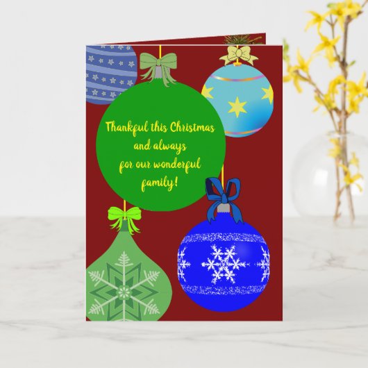 Carte de Noël modifiable (Fleur jaune)