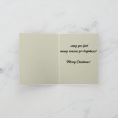 Carte de Noël modifiable avec un cardinal sur une (Intérieur)