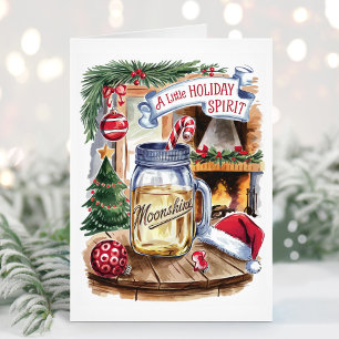 Carte de Noël Moonshine Esprit des Fêtes