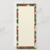 Carte de Noël motif origami japonais (Dos)