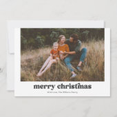 Carte de Noël Multi Photo (Devant)