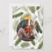 Carte de Noël Multi Photo (Dos)