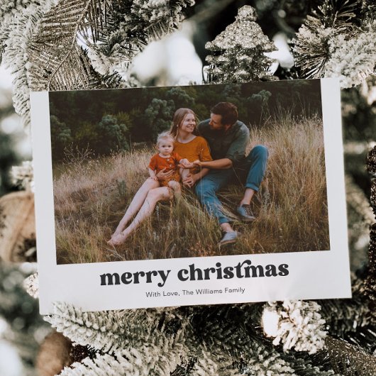 Carte de Noël Multi Photo
