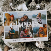 Carte de Noël Multi Photo