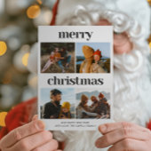 Carte de Noël Multi Photo