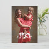 Carte de Noël Multi Photo (Debout devant)