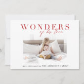 Carte de Noël multi photo religieuse moderne (Devant)