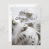 Carte de Noël musicale (Devant / Derrière)