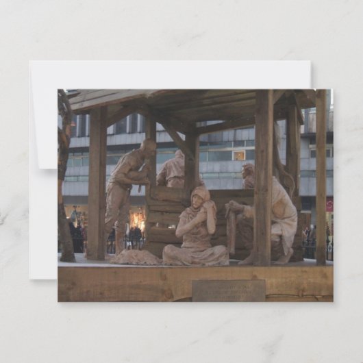 Carte de Noël Nativité (Devant)