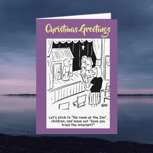 Carte de Noël Nativité Play