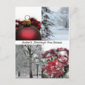 Carte de Noël Nevada, préciser (Devant)